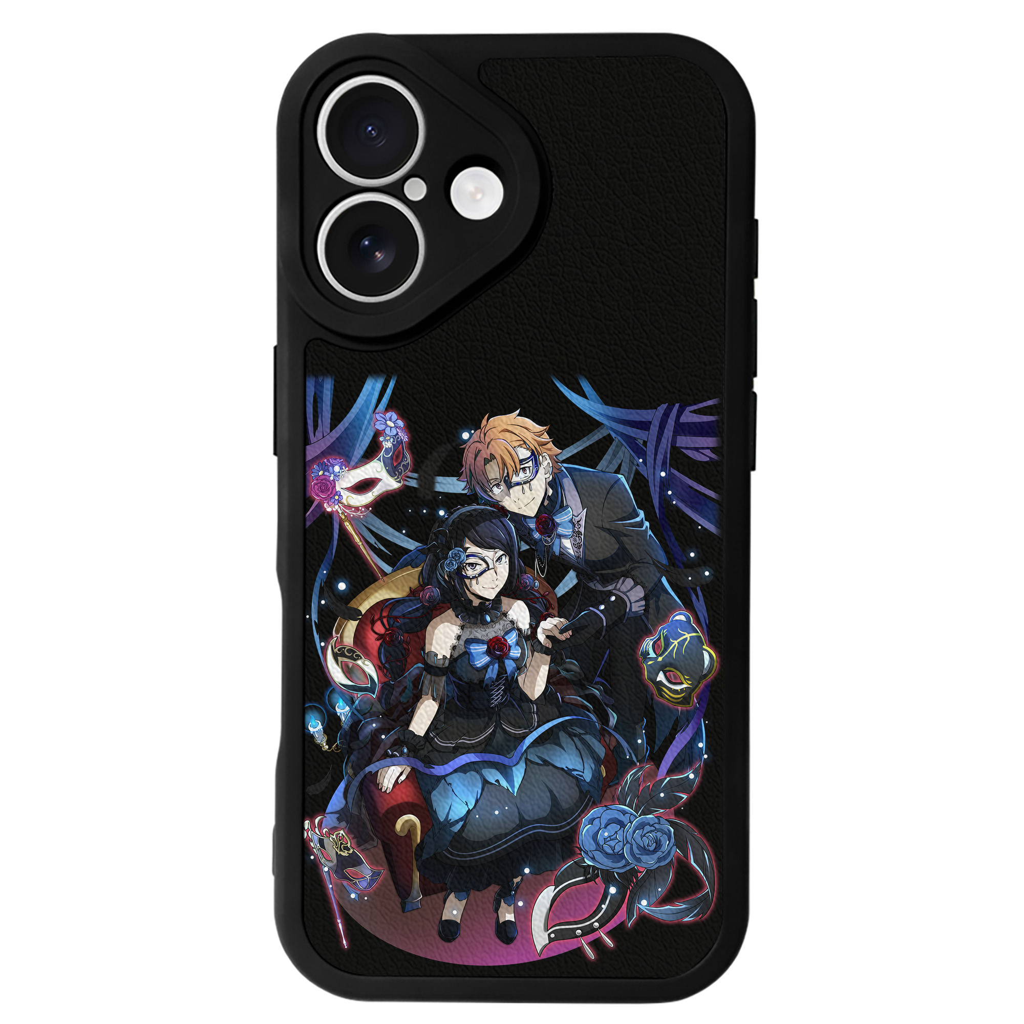 （画像用） 文豪ストレイドッグス Bungo Stray Dogs 【iPhone 16シリーズ対応】シリコンスマホケース（レザー調） 材質：シリコン